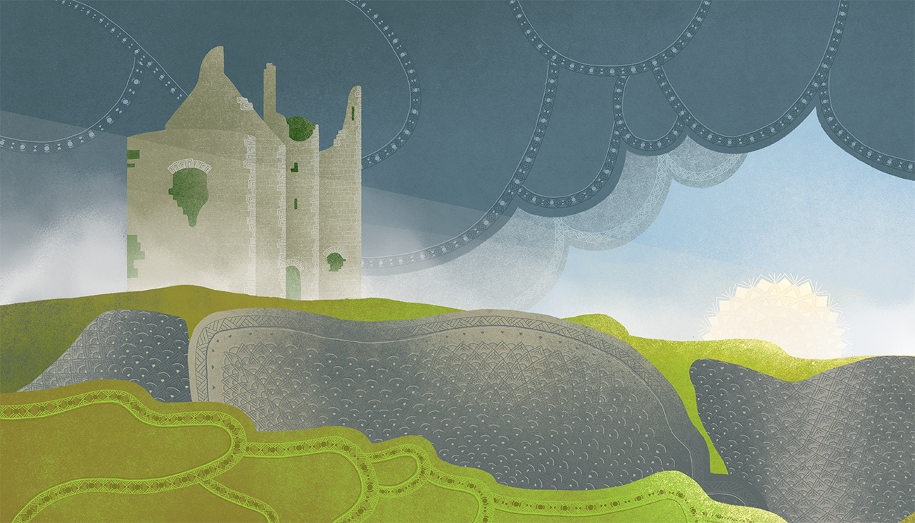 Dunskey Castle